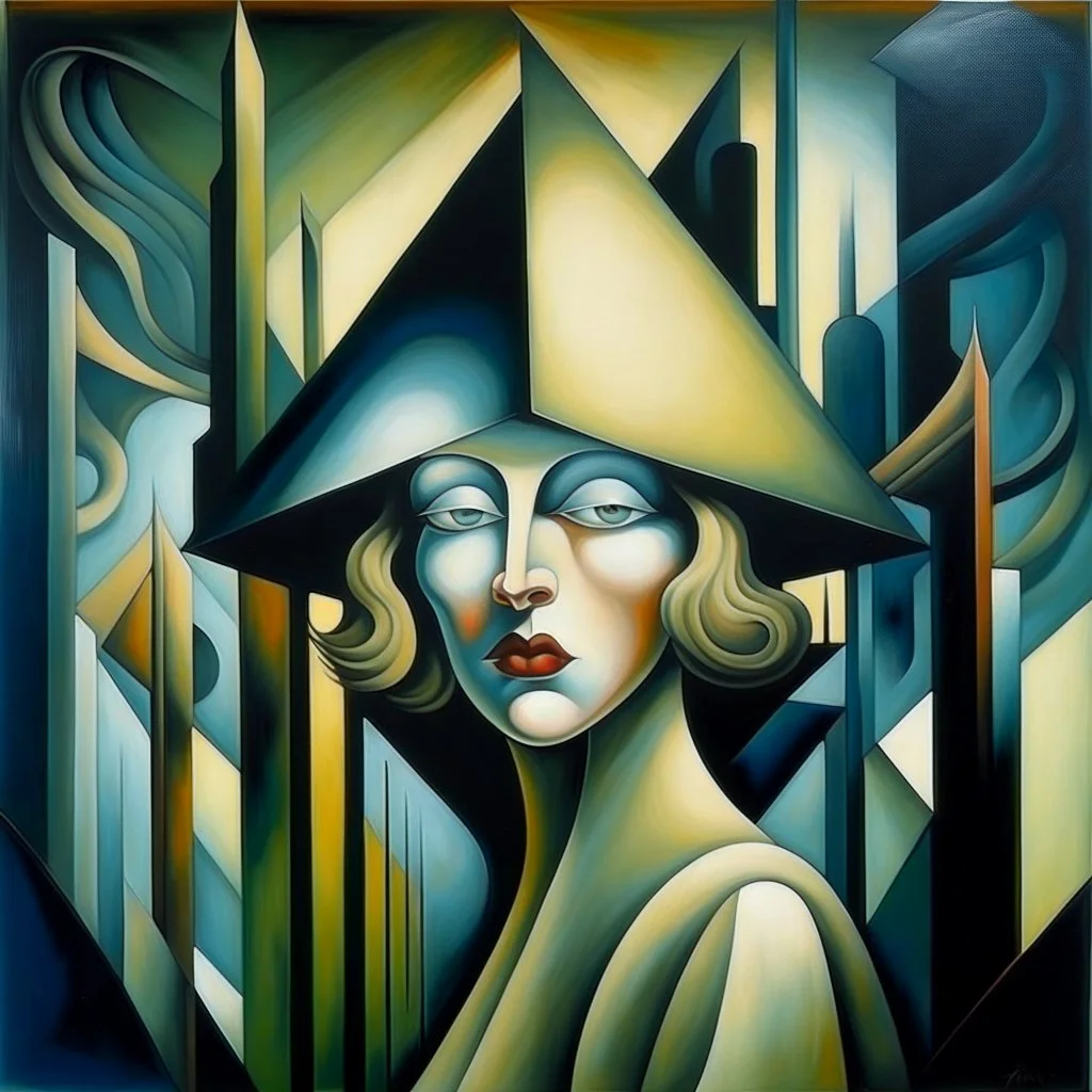 fouth dimension, Tamara de Lempicka, Yves Tanguy, Caravaggio