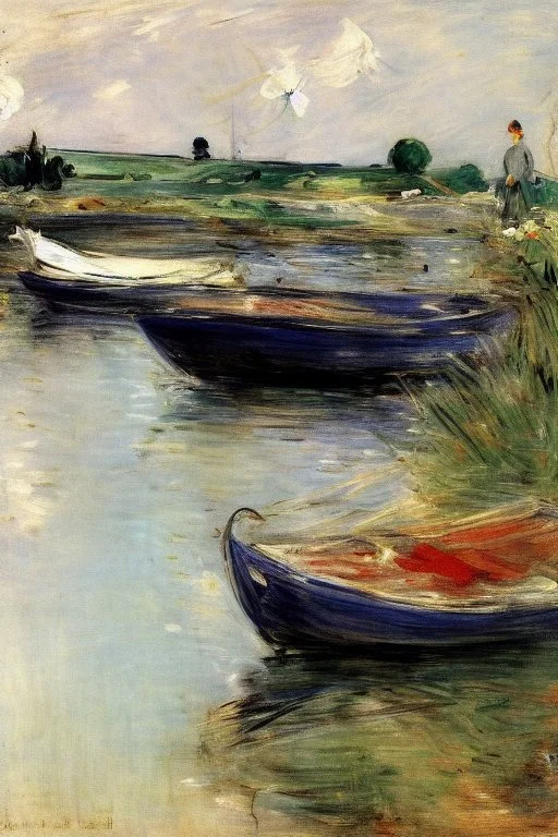 Berthe Morisot, boats