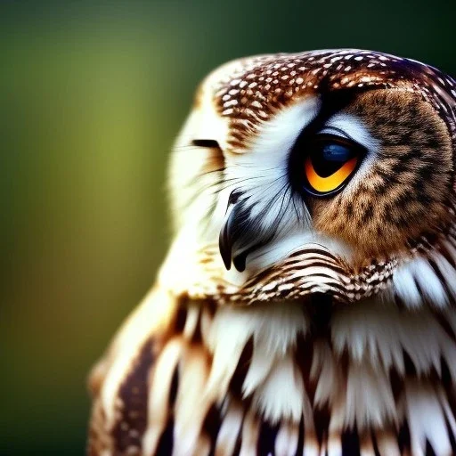 To take a macro photograph of a baykuş (owl), you will need a camera with a macro lens or a lens with close-focusing capabilities. You will also need to get close to the owl, as macro photography requires the camera to be very close to the subject. It may be helpful to use a tripod or other stabilizing device to help keep the camera steady while you are taking the photo.