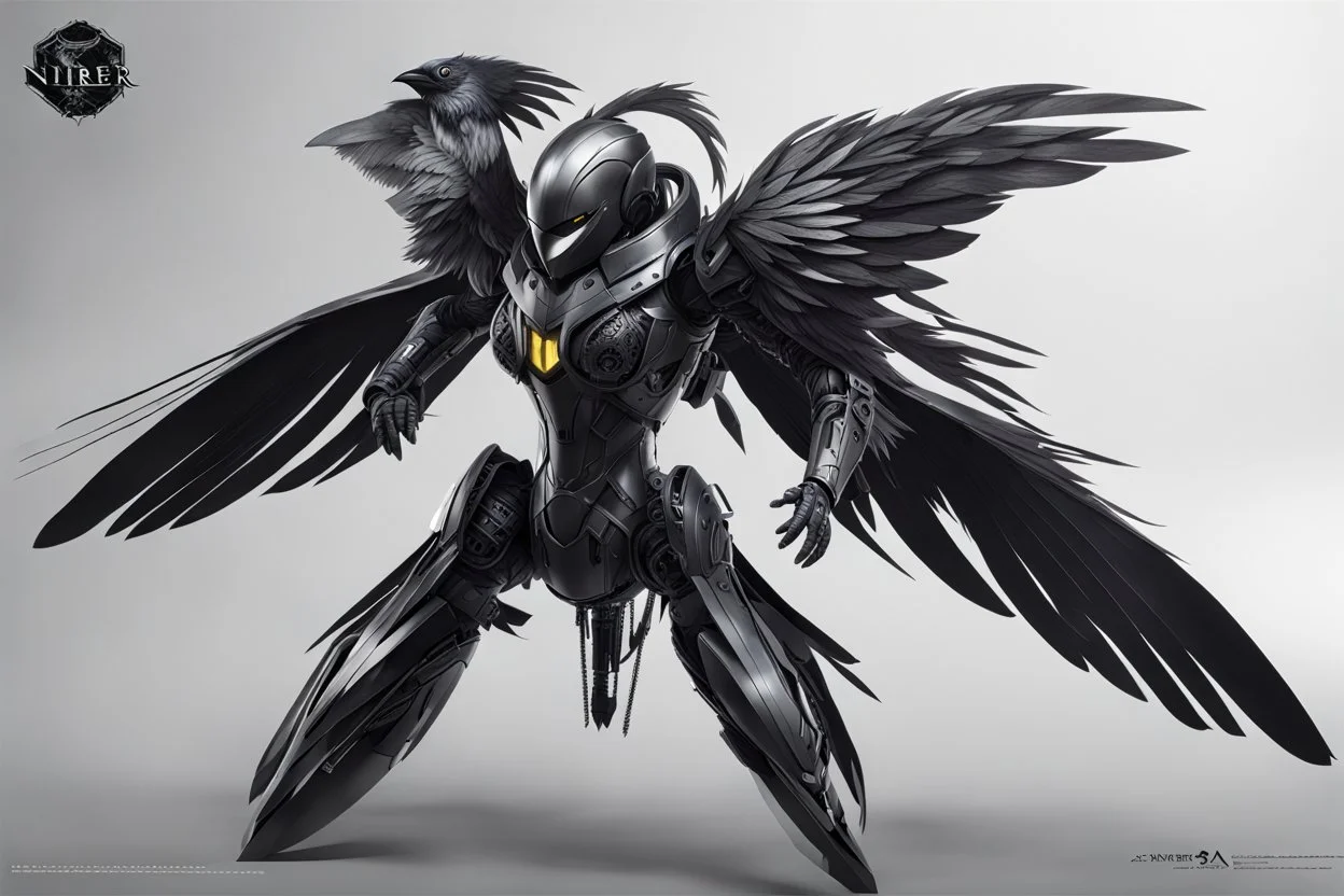 Symbiote Cyber Machine crow in 8k nier automata drawing style, black wings, close picture, apocalypse, intricate details, highly detailed, high details, detailed portrait, masterpiece,ultra detailed, ultra quality