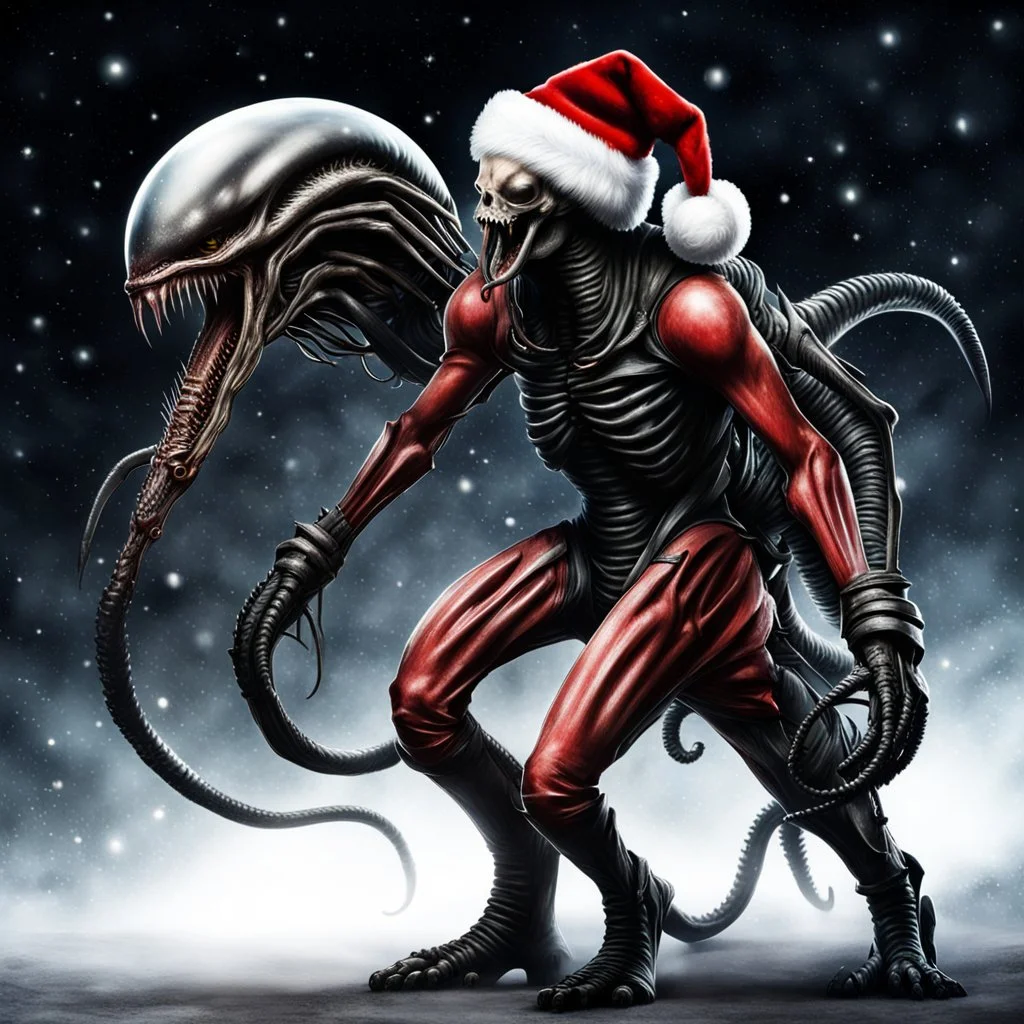 Santa Claus is a xenomorph