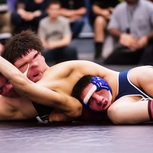 two guys wrestling, dsl photo