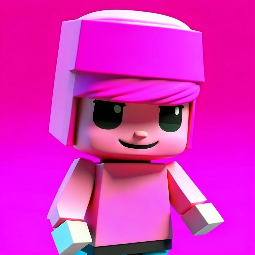 ROBLOX pink hai