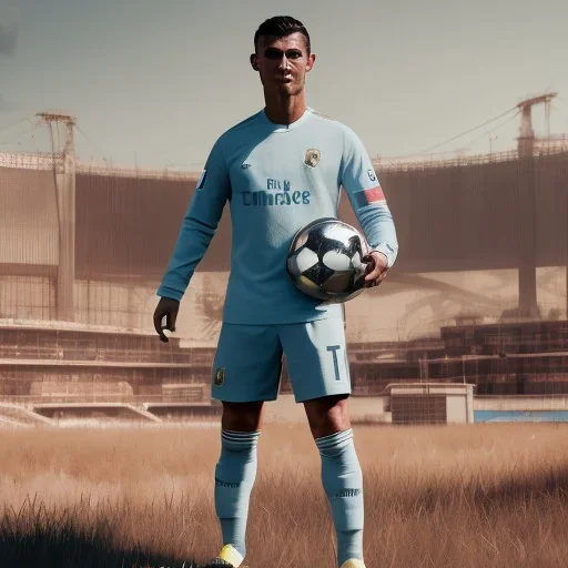 cristiano ronaldo , holding world cup 2022 , unreal engine 5