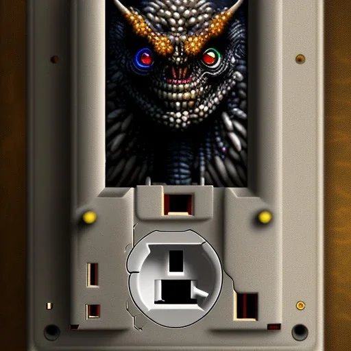 power socket monster