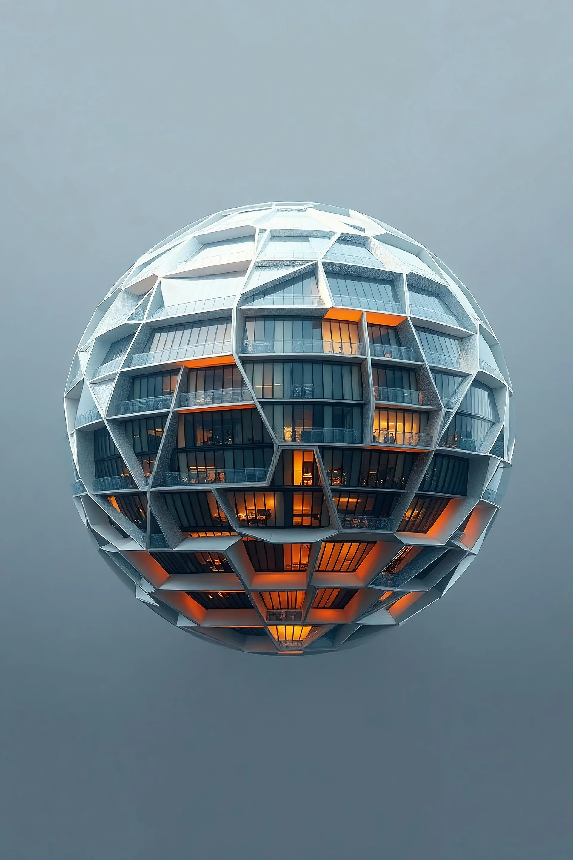 Create an image in 3D ball shape as Architecture innovation.The text is Engineer Shohag 360°.