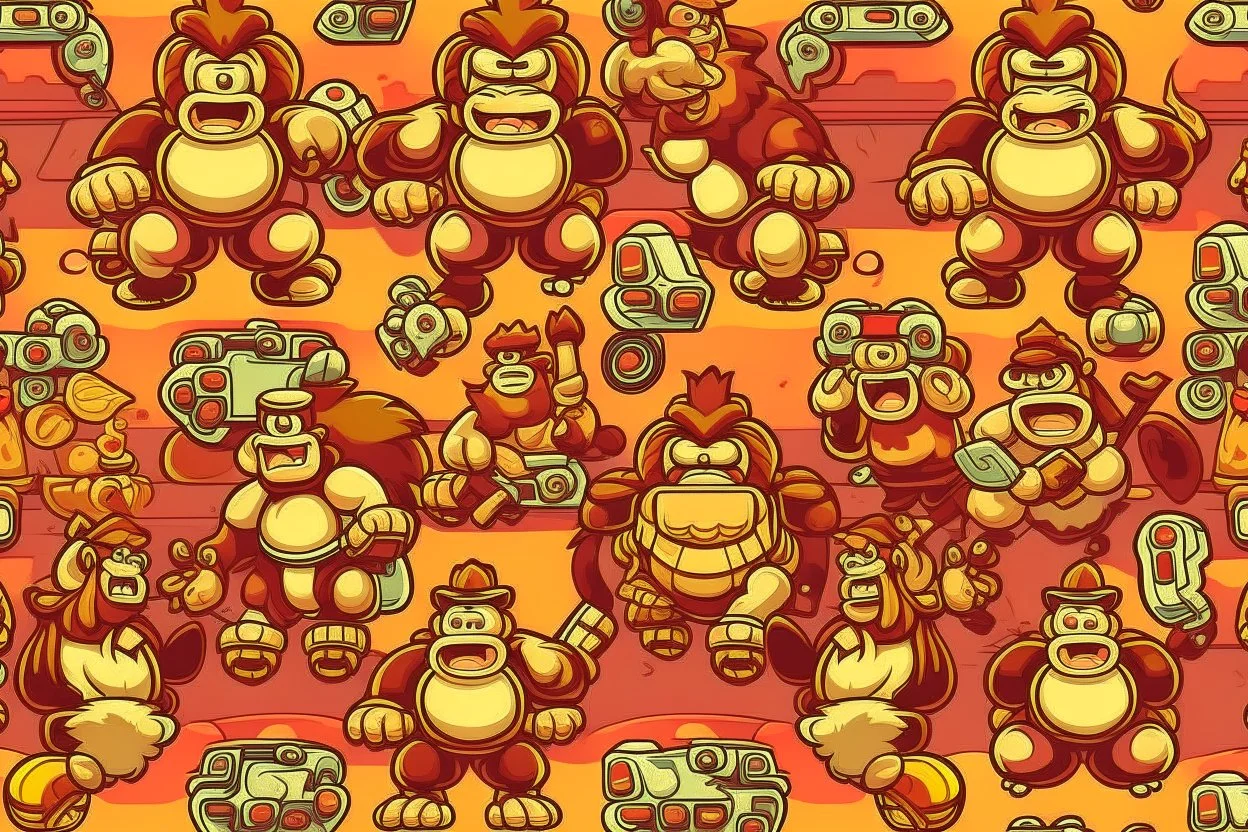 DONKEYKONG theme PATTERN