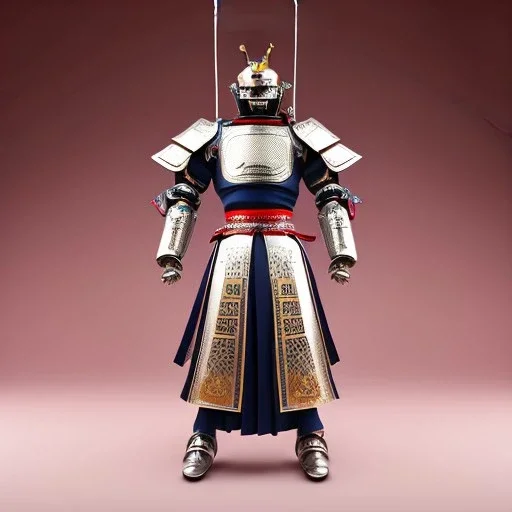 beautiful transparent smooth realistic japan robot samurai with cat face, extremely sharp detail, finely tuned detail, ultra high definition, 8k, unreal engine 5, ultra sharp focus, accurate wings, in fly mode