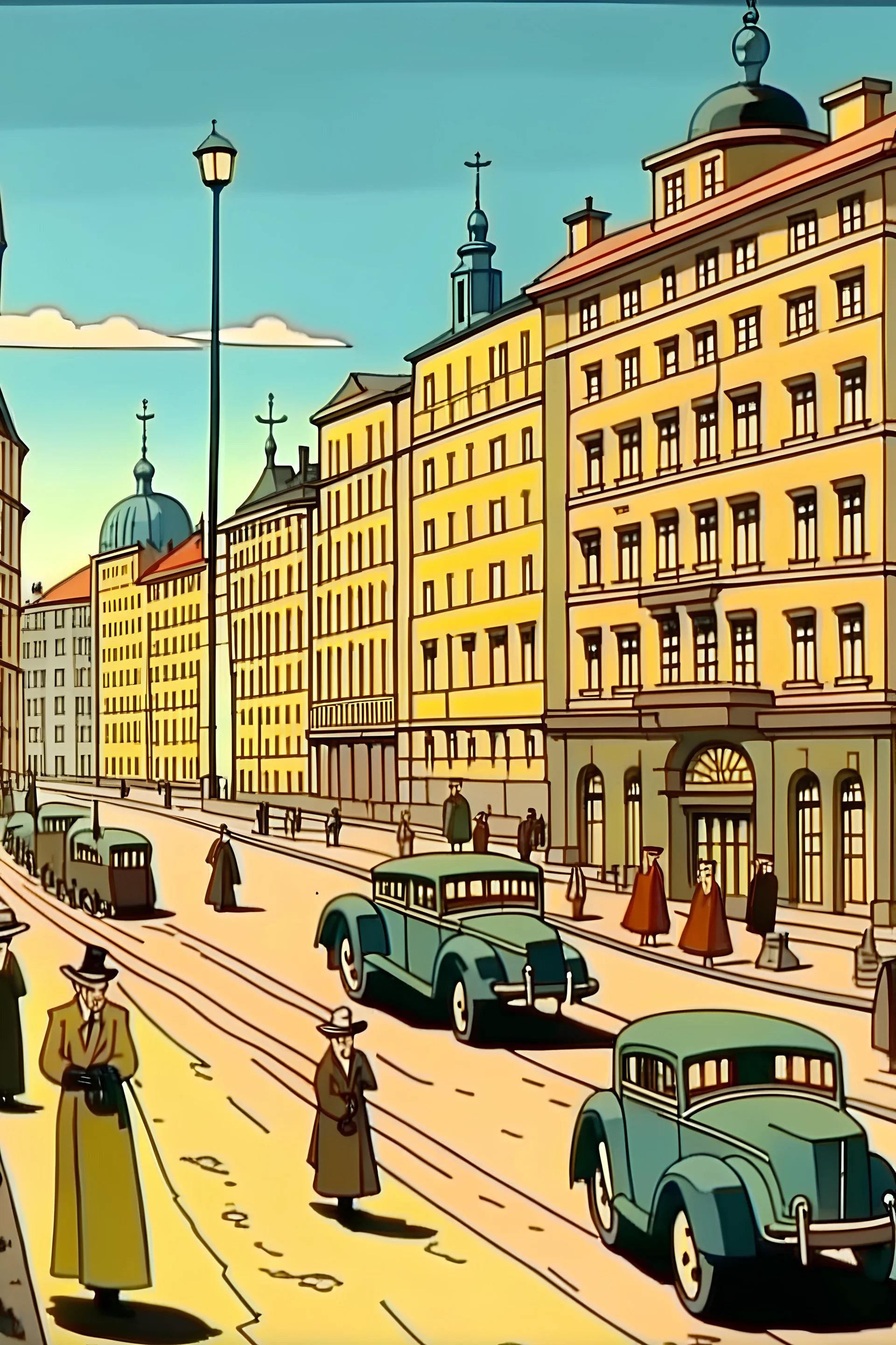 cartoon east berlin 1949