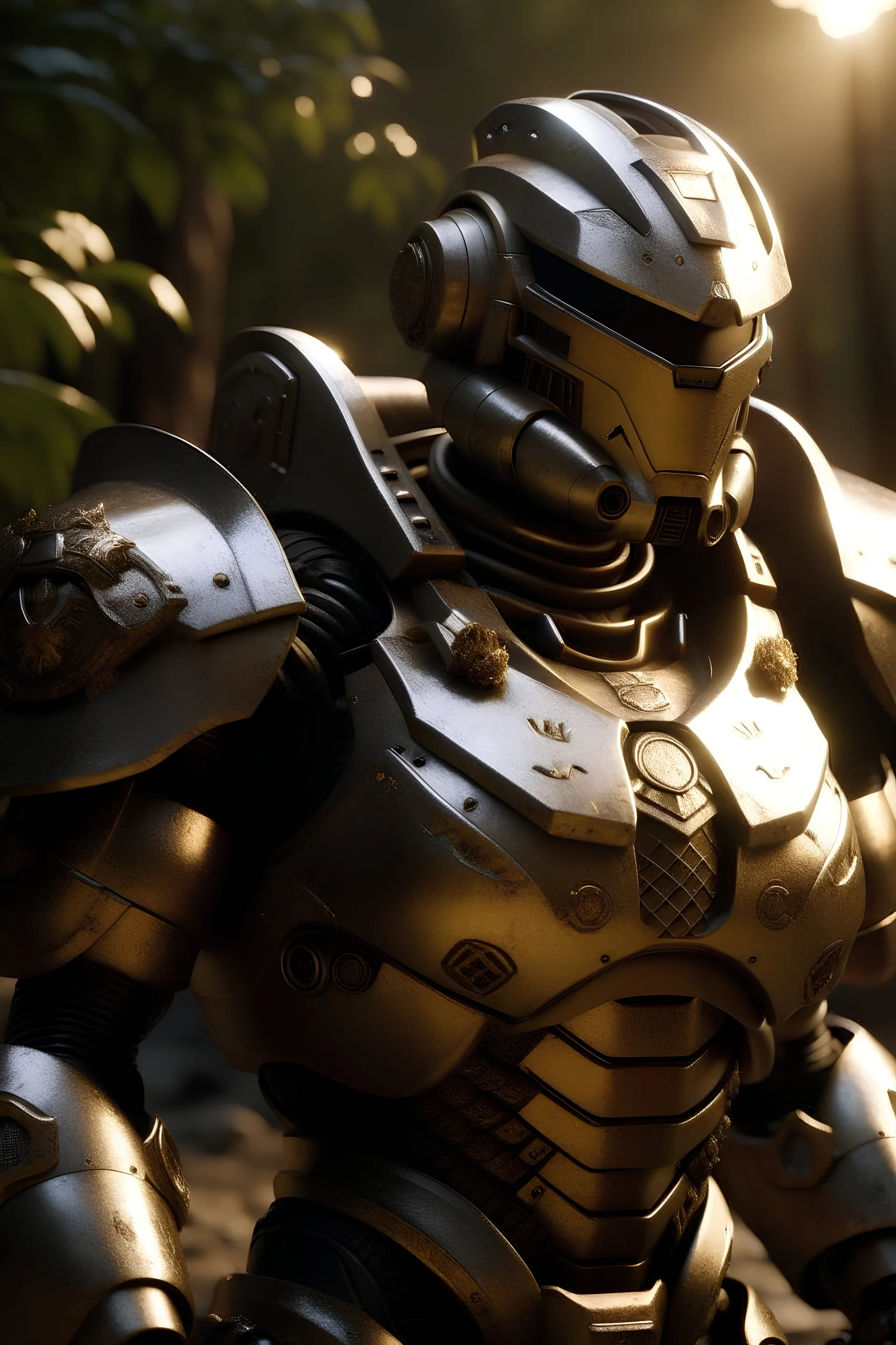 Warforged , dnd pc art , 8k, 3d cgi, unreal engine 6, cinematic background,