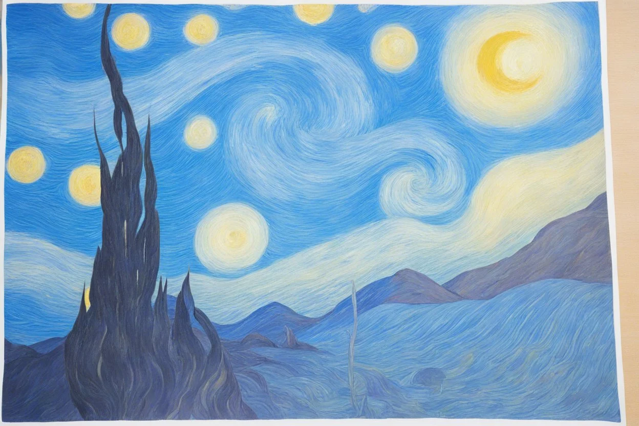 The Starry Night، van goh