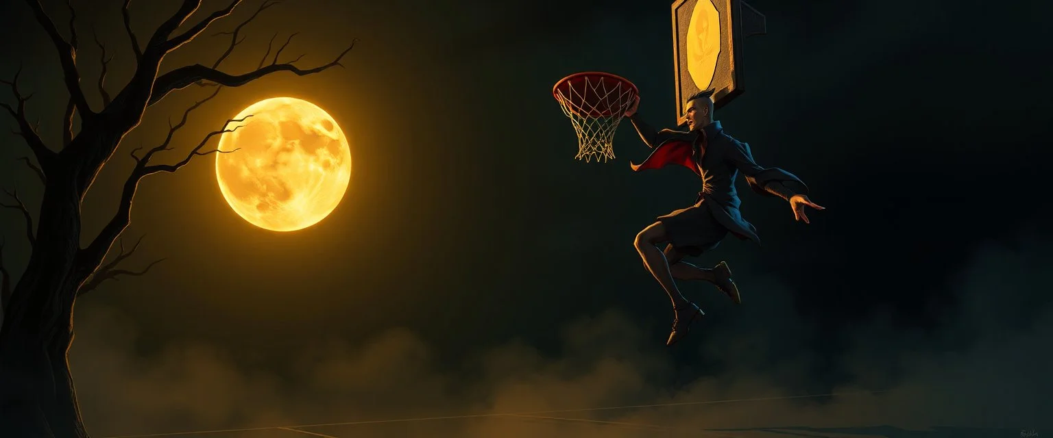 vampire cant jump basket ball