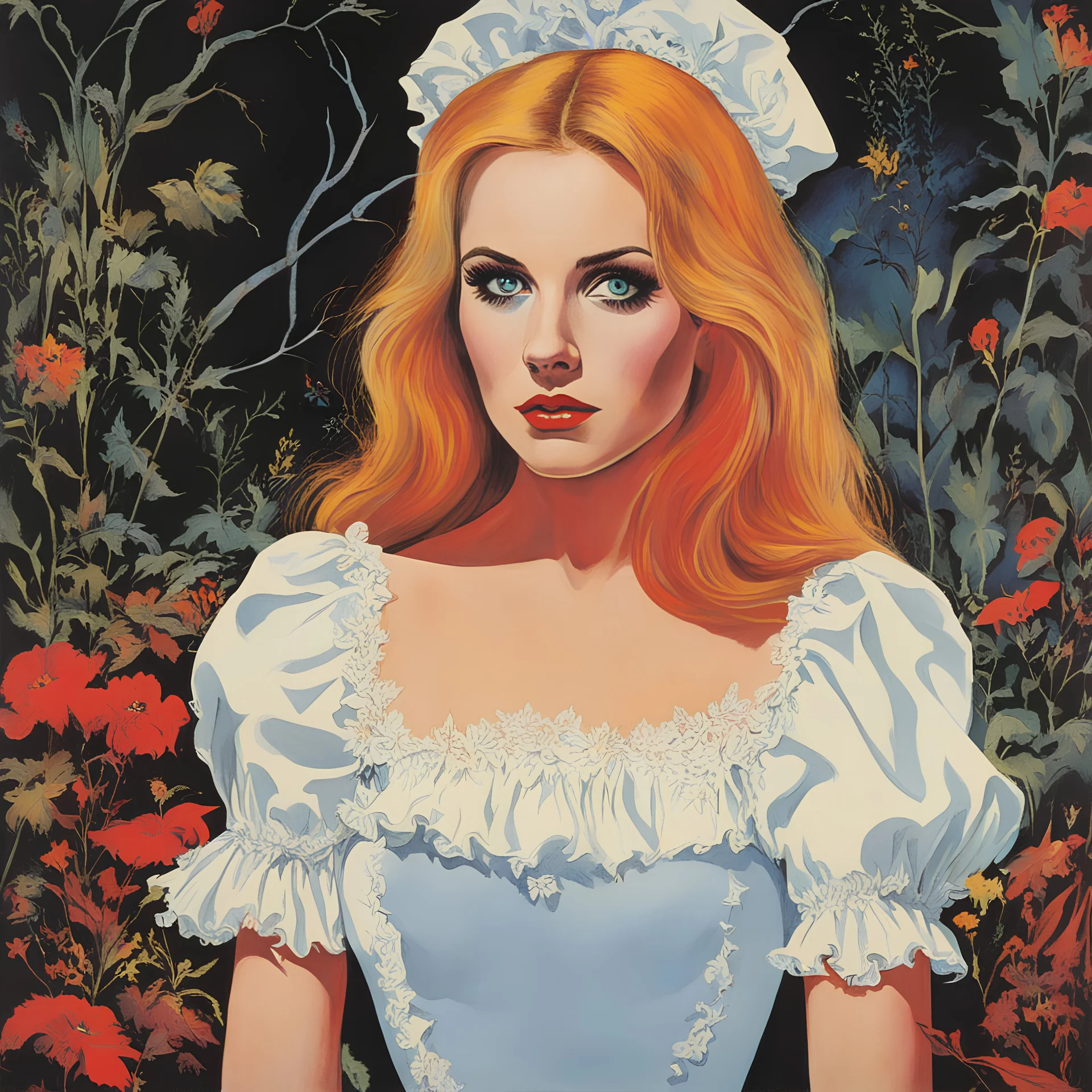 “Alice from The Devil’s Bride” by Stephen Fabian, 1976.