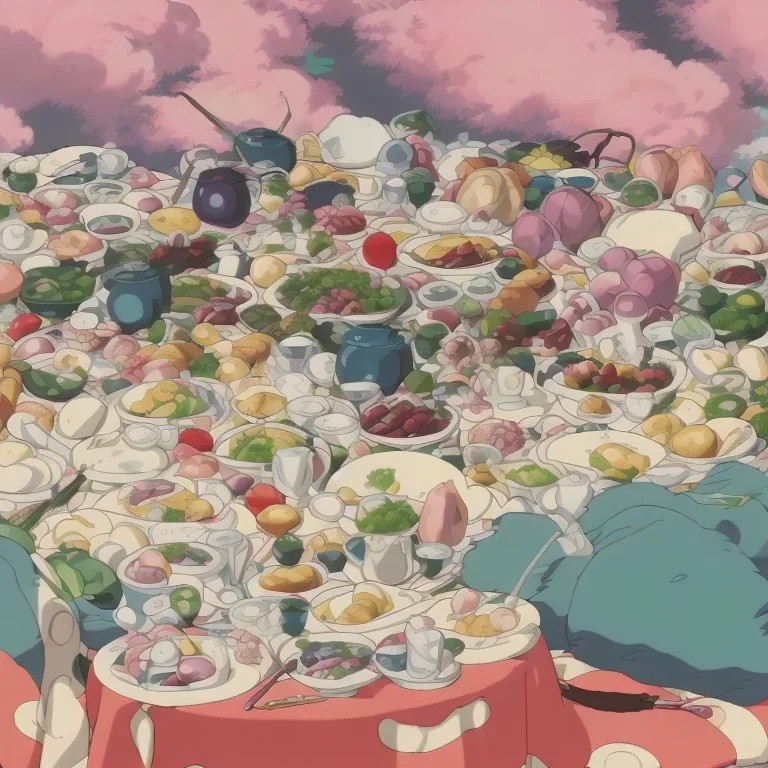 "The Brunch Club" by Studio Ghibli