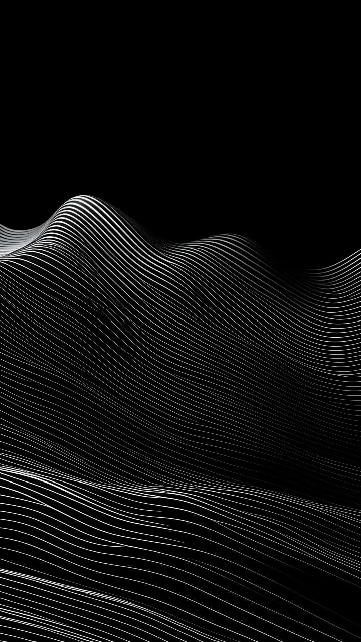 black withe wave ,minimal ,frequenz, planet ,