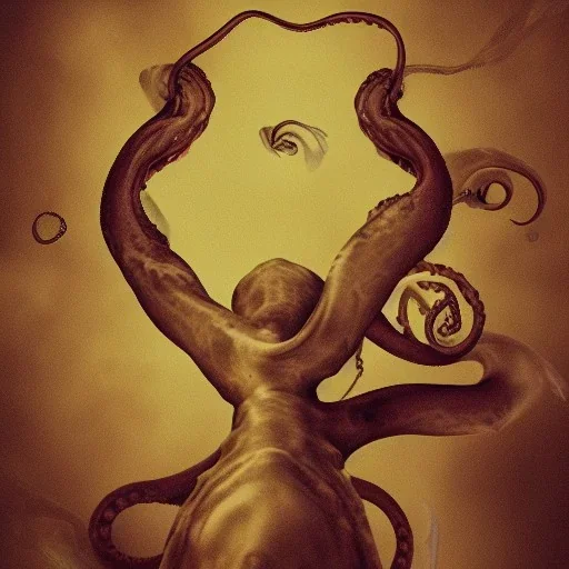 Tentacles spiritual being possessing human