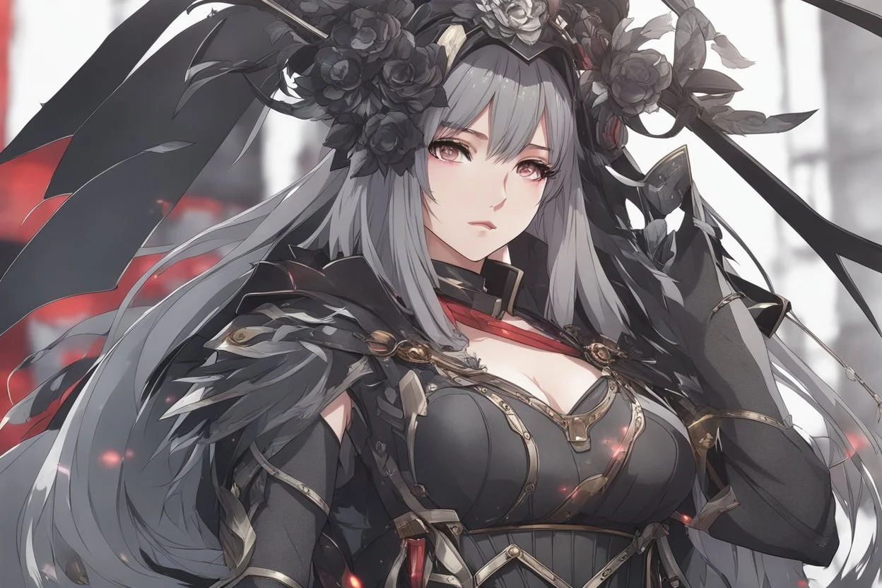 ronin Girl in 8k Kawacy anime artstyle , symbiote them, ronin costum, close picture, highly detailed, high details, detailed portrait, masterpiece,ultra detailed, ultra quality