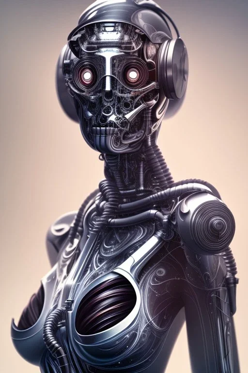 cyberpunk, chrome body, women, portrai, open mouth, perfect skin, tron, cyborg , perfekt, real, dream, hr giger