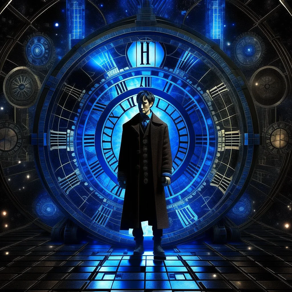 Doctor Who, Time, Aphextwin Hologram, Feudal Japanese, texture, banner, Multiverse, Pattern, Space.