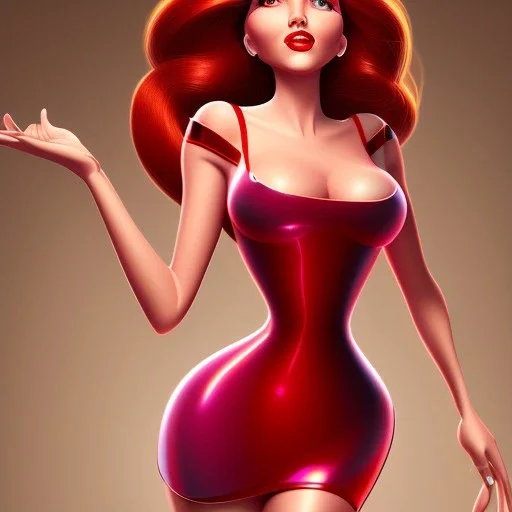 Jessica Rabbit singing realistic HD