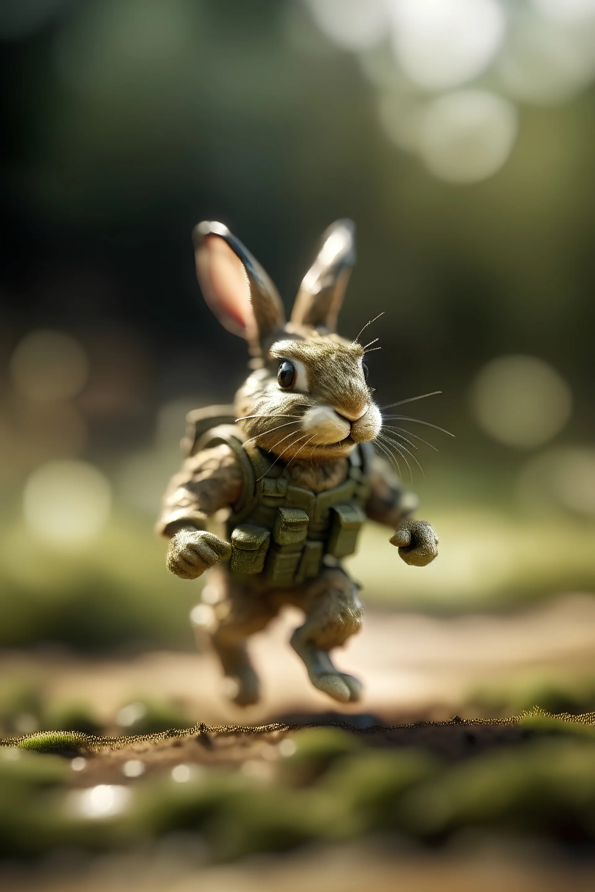 military hard core bunny chad boosters going in for landing, prize winning oil painting,bokeh like f/0.8, tilt-shift lens 8k, high detail, smooth render, down-light, unreal engine