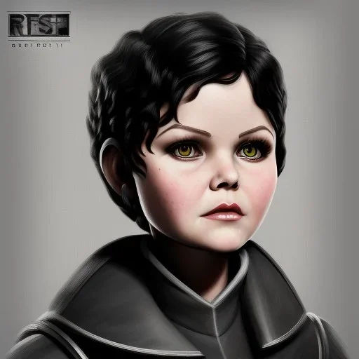 Drawing of ginnifer goodwin, lego, steampunk, detailed, 8K