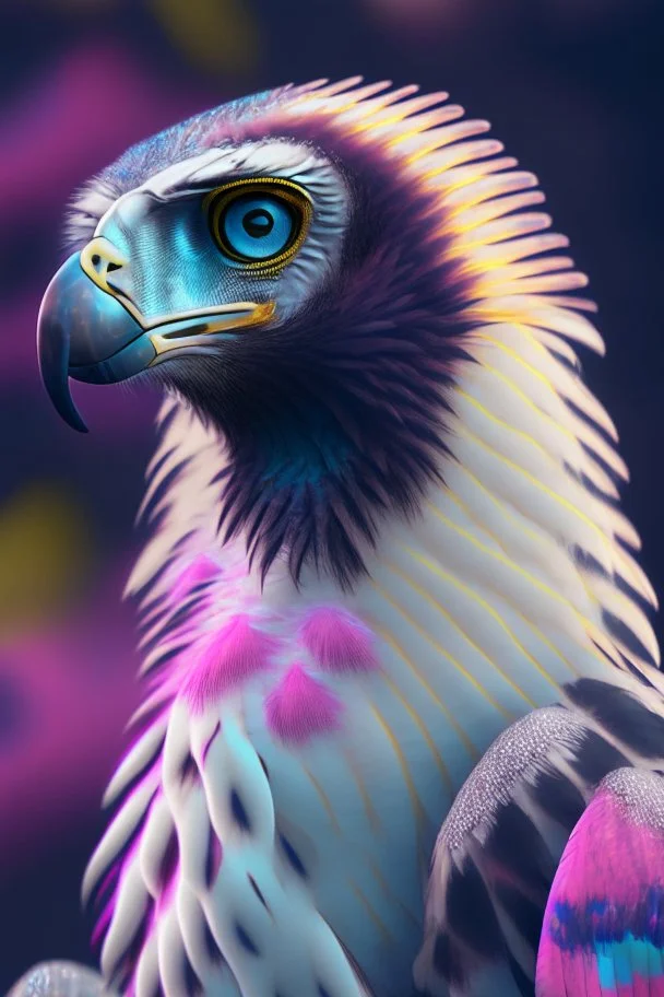 weasel bald eagle lemur,delicate colors, ultra detailed, smooth, light effect，vaporwave colorful, smooth, extremely sharp detail, finely tuned detail, ultra high definition, 8 k, unreal engine 5, ultra sharp focus