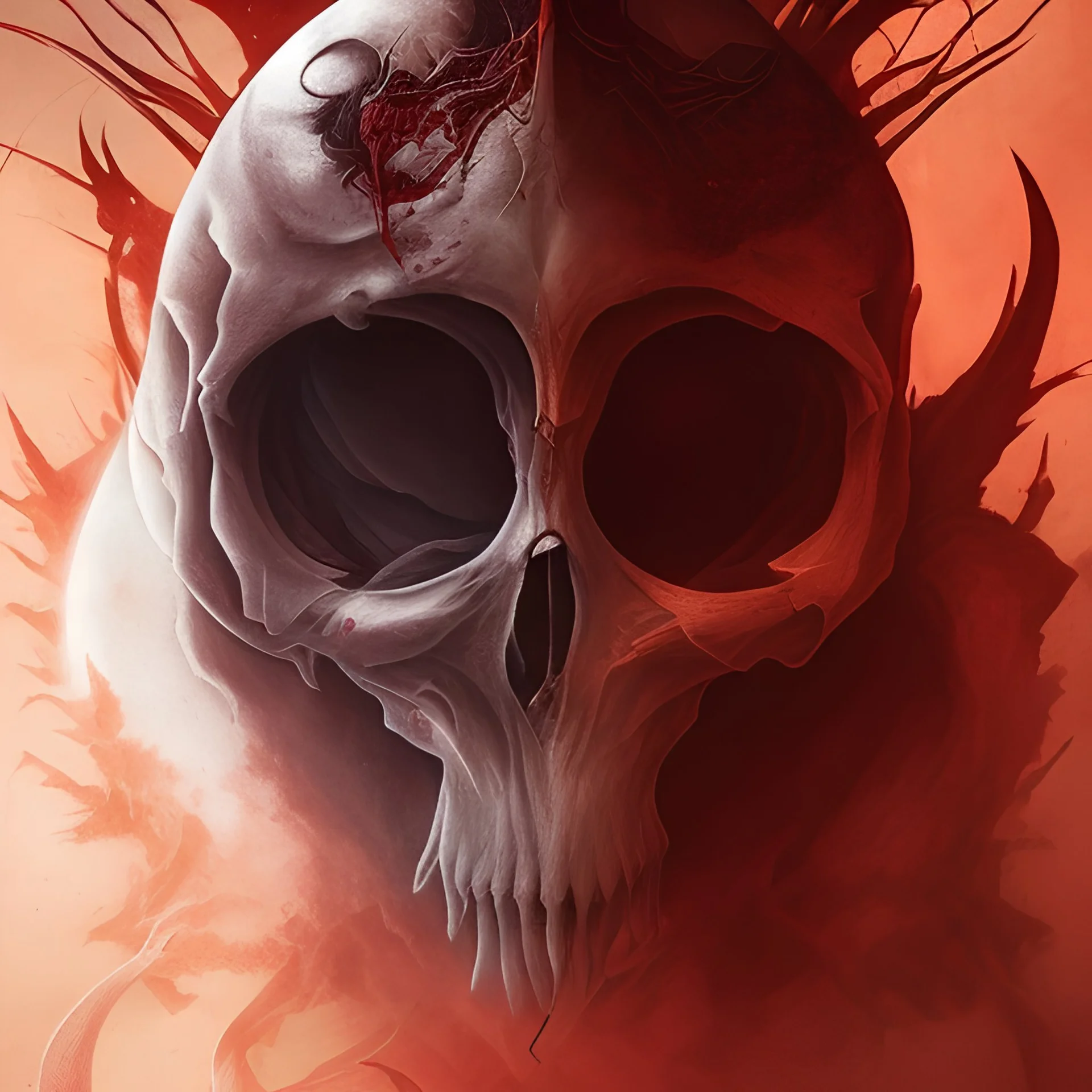 blood, scythe,