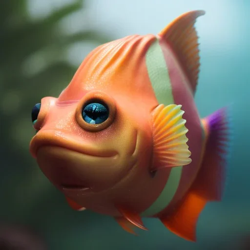 Cute Fish, Wearing make up avatar pandora