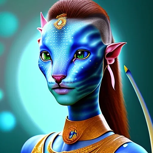 Wearing make up avatar in pandora