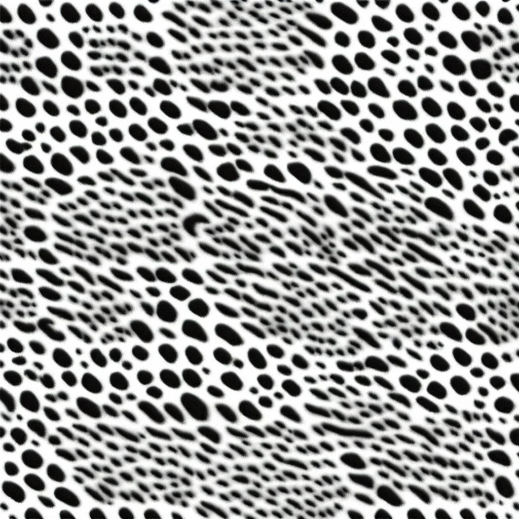 leopard pattern, black on white, vector.