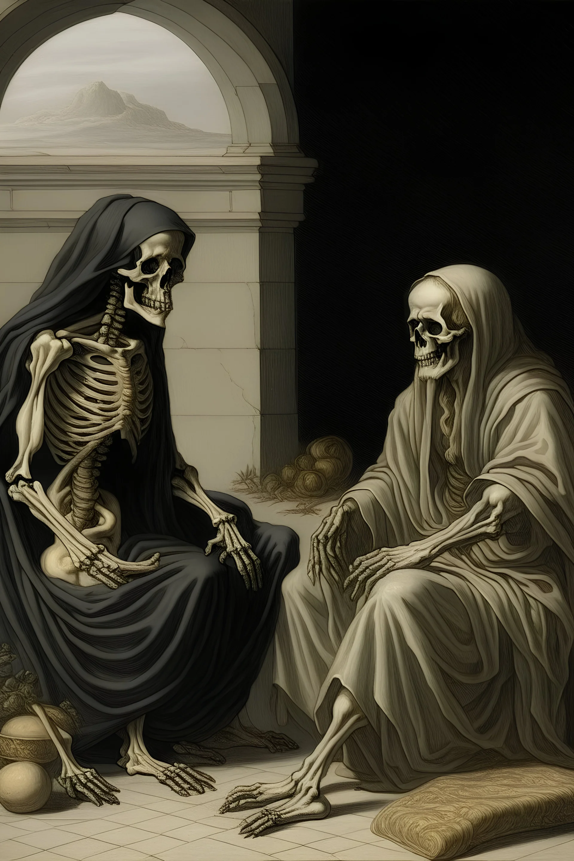 attributed to the fact that Death is depicted as a gentle character,