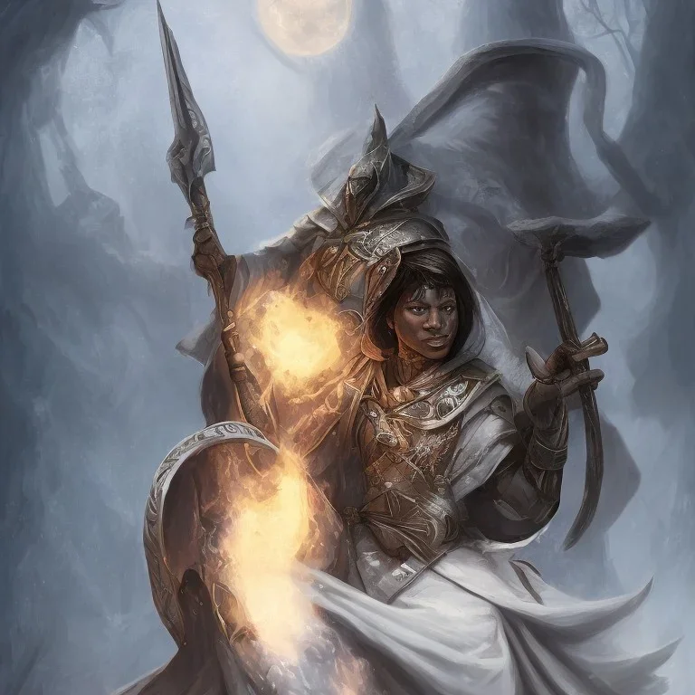 dungeons and dragons, wizard, black, african, portrait, face