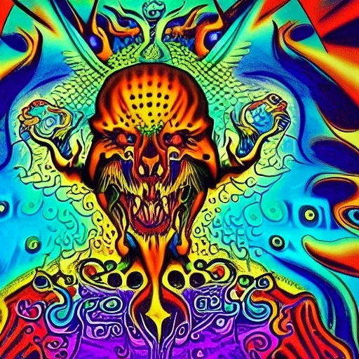 Psychedelic Demons After Psychedelics