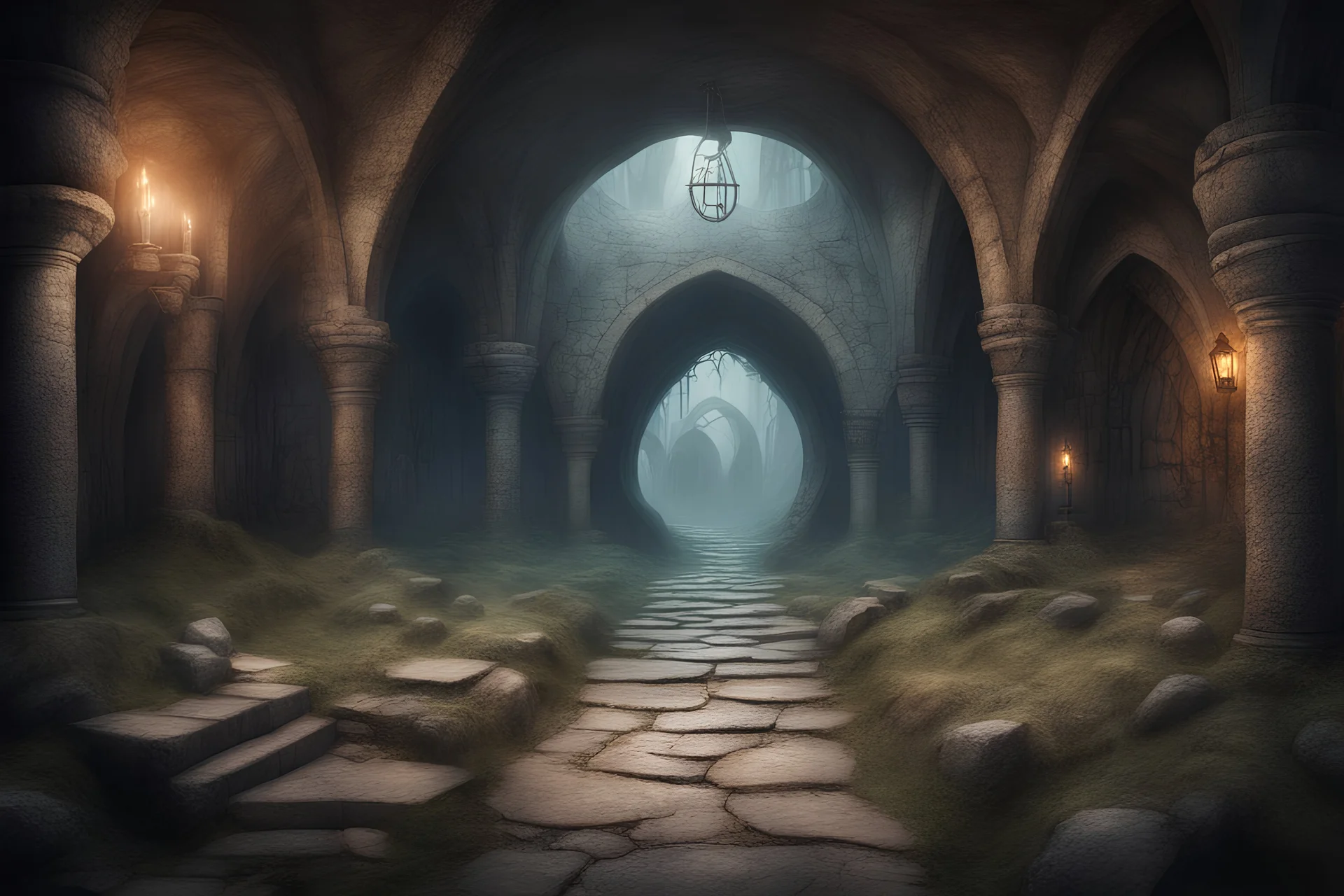 fantasy medieval underground
