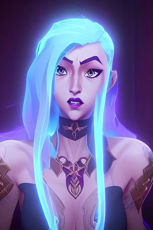 Lux (from LOL) as an IT professional