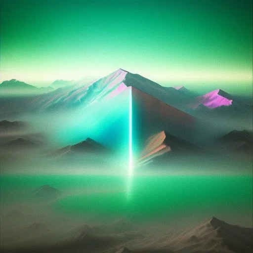 Vaporwave Collage photorealistic