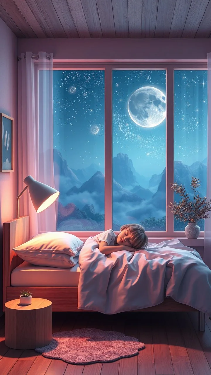 Sleeping and dreaming in an 3D