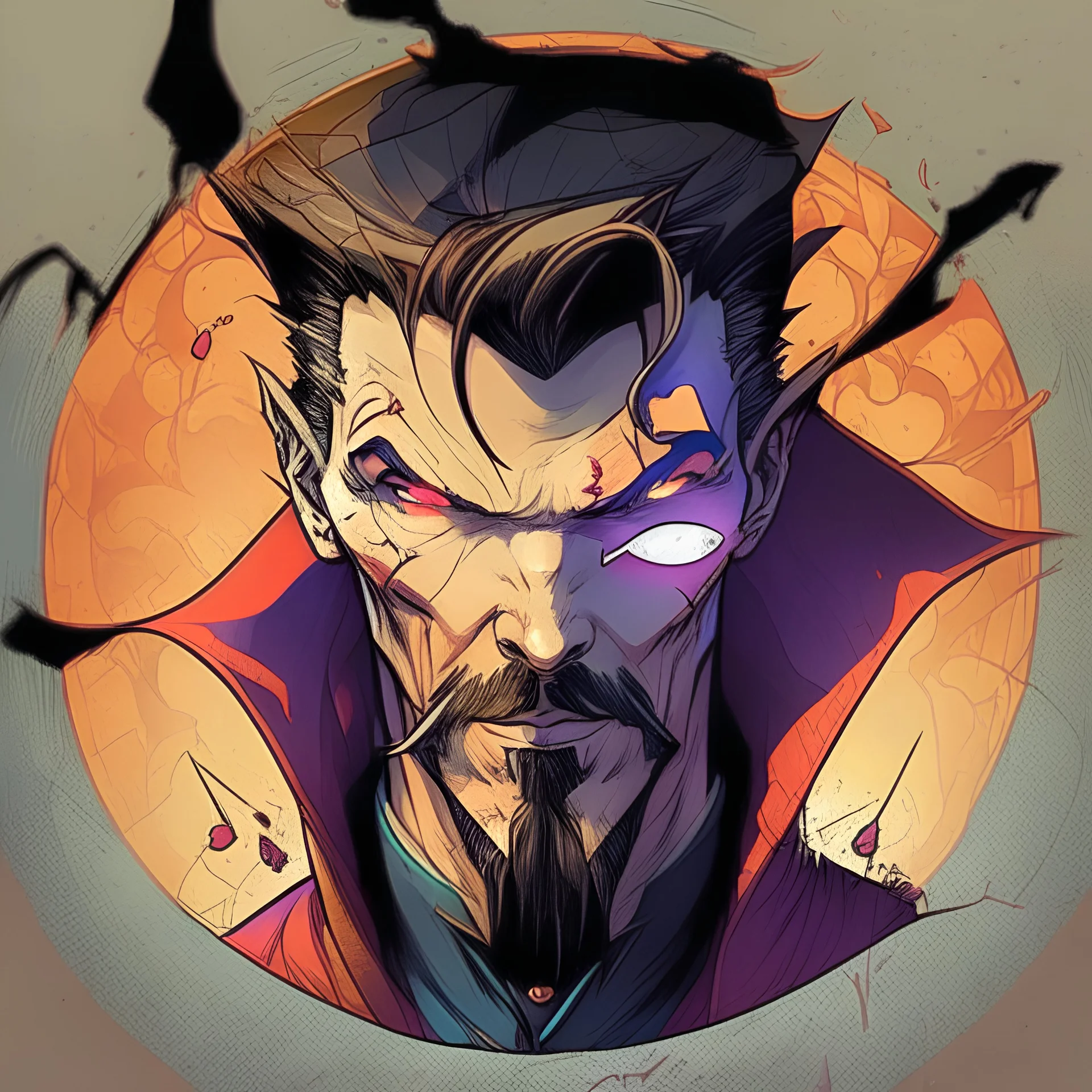 doctor strange winking comic profile picture