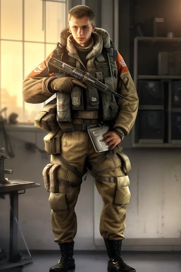 Battlefield 4 Russian Engineer