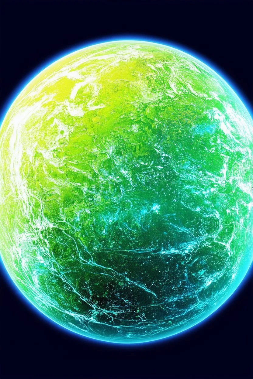 Biological living being from the planet Venus, with the conditions to be alive