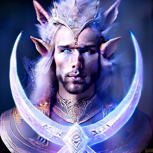 cosmic mage, elf, male, battle mage, cosmic sword, epic, cosmic magic, elfs, long ears