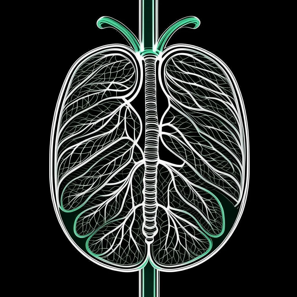 Lungs, Logo, 4k, high resolution