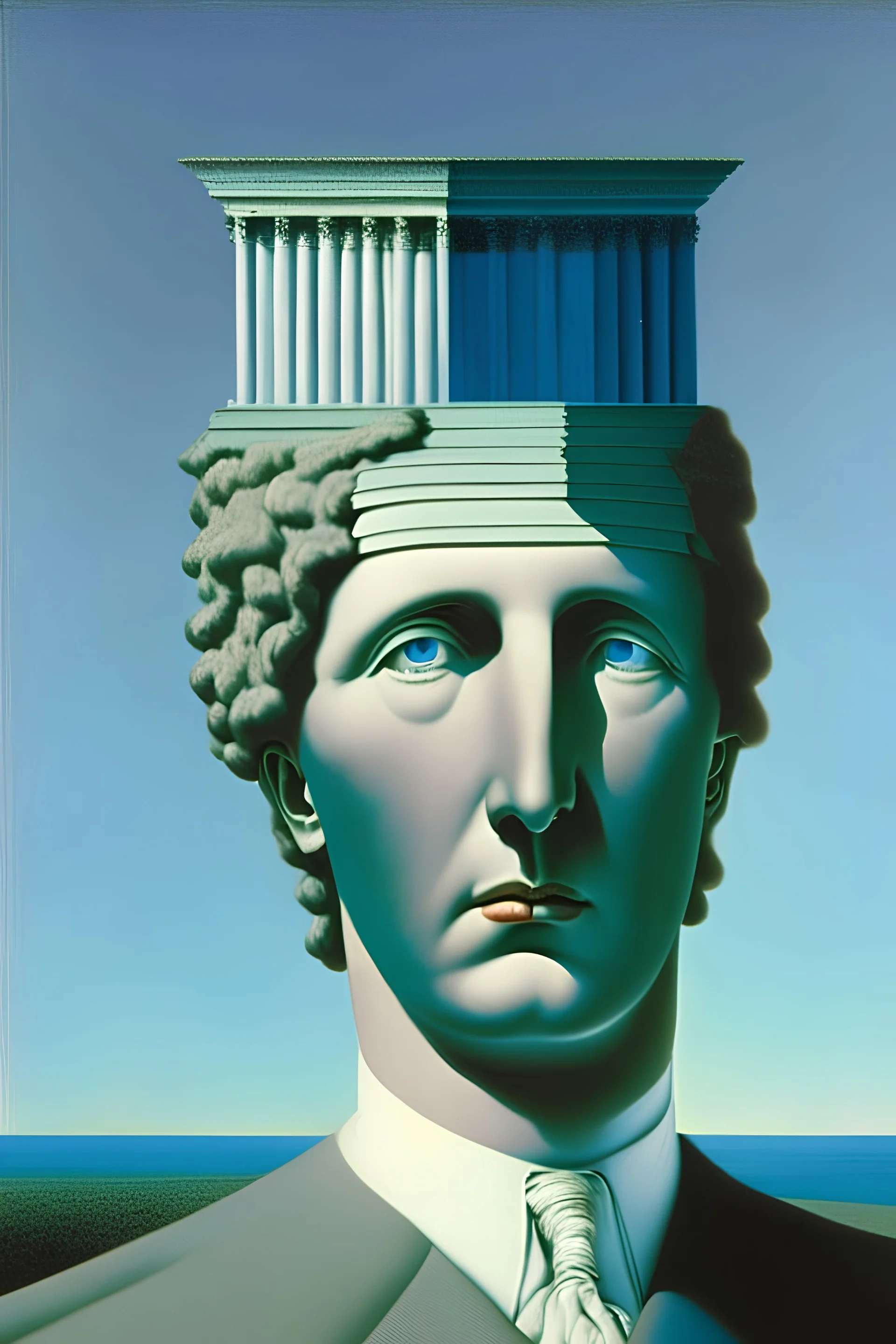 julius caesar by rené magritte