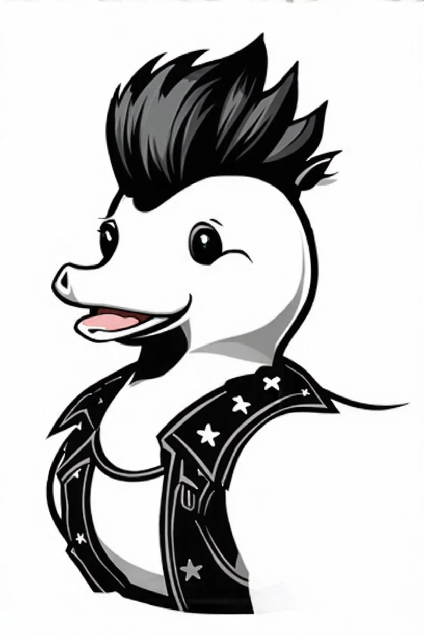 punk rock cow