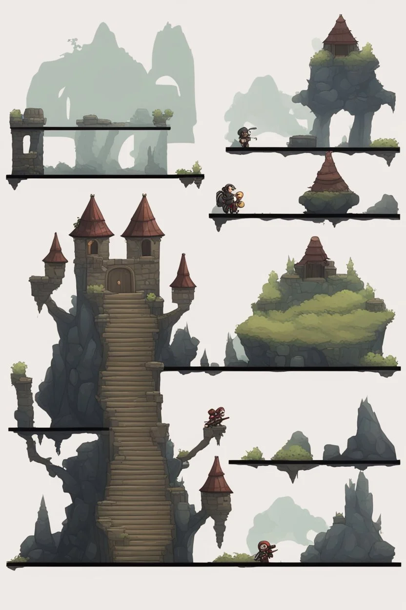 2d sidescroller platformer, level design inspired by Dark Souls games,