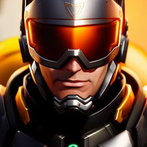 Ultra detailed fullbody Portrait in oil on canvas of overwatch character-Soldier76 with armor,extremely detailed digital painting,ultrarealistic skin,intense stare, extremely detailed face, crystal clear eyes, mystical colors ,perfectly centered image, perfect composition, rim light, beautiful lighting,masterpiece ,8k, stunning scene, raytracing, anatomically correct, in the style of Ohrai Noriyoshi and robert e howard and Steve Jung and Wizyakuza and Simon Bisley and uncannyknack.