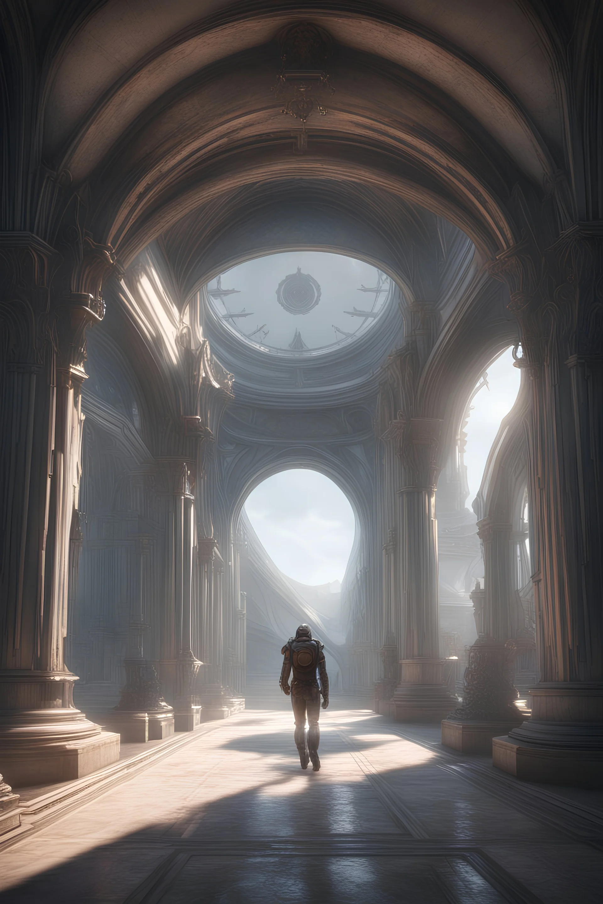 Oblivion, Time Travels, Zephyr, Insouciant, Ephemeral, photorealistic, octane rendered, unreal engine, high resolution, masterpiece, high contrast, 8k, cinematic lights