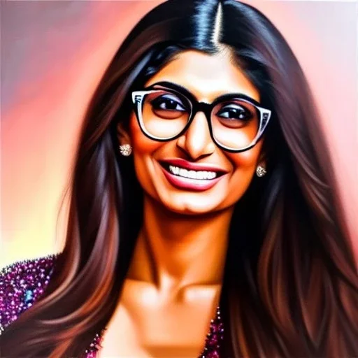 Ultra detailed fullbody Portrait in oil on canvas of young busty Mia Khalifa,extremely detailed digital painting, extremely detailed face, crystal clear eyes, mystical colors ,perfectly centered image, perfect composition, rim light, beautiful lighting,masterpiece ,16k, stunning scene, raytracing, anatomically correct, in the style of Simon Bisley and uncannyknack and caravaggio and Seung Eun Kim and Steve Jung Jeehyung Lee.