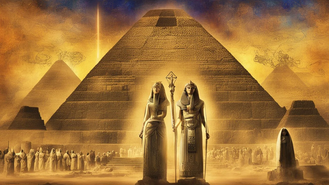 “The Keepers of the Truth” (intro to the story with additional images on my Sythiana page) The Keepers of the Truth all over the world patiently awaited the moment an ancient prophecy would arise. Their laser focus was placed on Egypt as, at that time, the cradle of the civilization. A legend was passed down generations, whispered over the fire during evening’s gatherings. A legend which claimed that once the Sun turns red, a large burning comet would appear on the night sky and bring destru